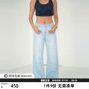 浅色低腰牛仔裤 WELLBOUTIQUE 夏季 baby 女 touch婴儿肌超薄超软