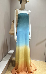 粗花呢裙子礼服套装 渐变风格 面料布料 欧洲进口夏款 售罄