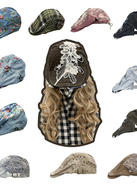 瑕疵特价四季街头休闲早古千禧复古鸭舌帽前进帽帽子集合