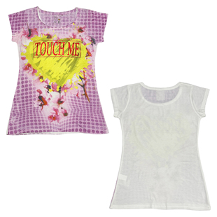 辣妹Y2K亚文化非主流复古休闲时尚 T恤上衣女 印花爱心圆领短袖