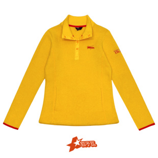 外贸品牌单户外保暖黄色冲锋衣内胆衣抓绒打底衫