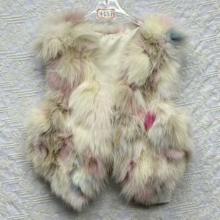 古早复古真毛马甲女皮草坎肩孤品集合