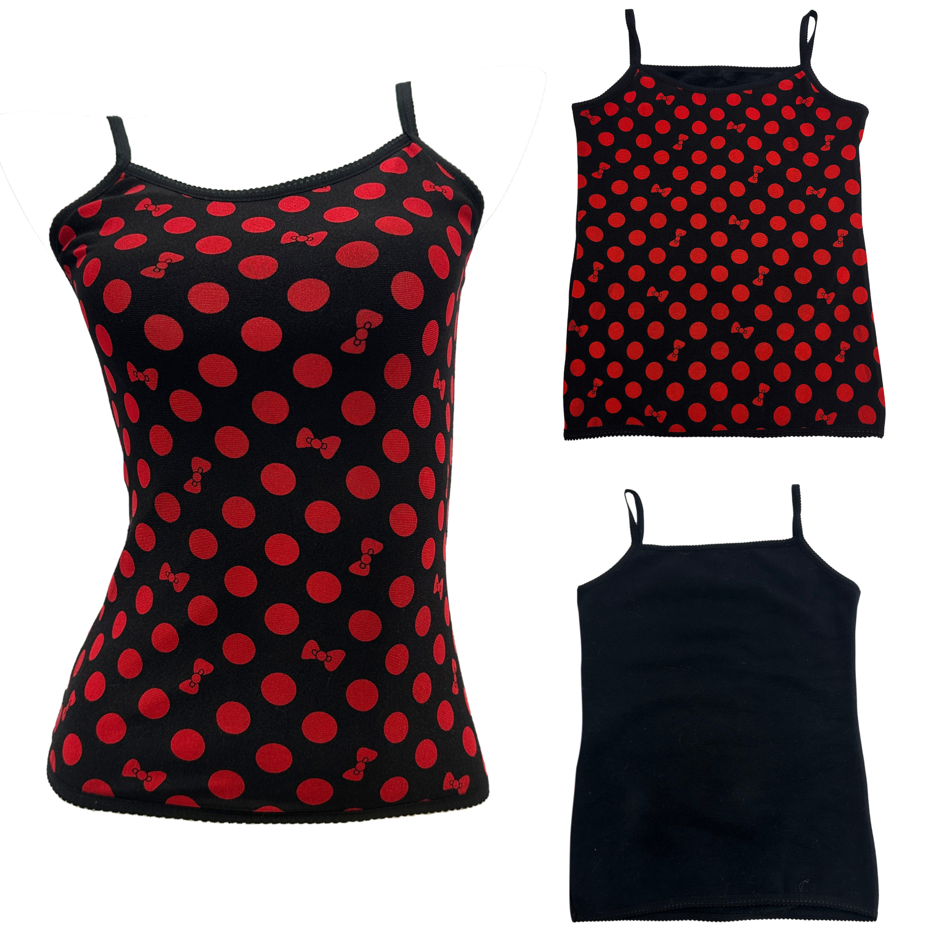 冬季厚款古早红色波点蝴蝶结亚亚圣诞加绒打底保暖吊带背心,女士内衣/男士内衣/家居服,保暖背心,淘宝优惠券,粉丝福利购,淘宝优惠卷