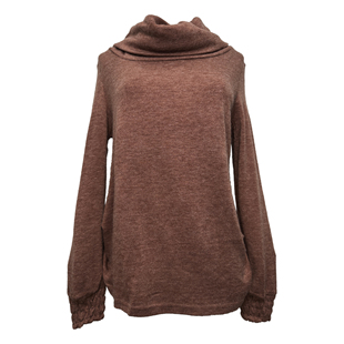 毛衣 堆堆领套头打底针织衫 秋冬日系早古韩版 复古长袖