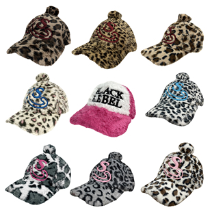 可爱｜涩谷街头多巴胺豹纹刺绣秋冬彩色棒球帽集合 冬季 19.9 包邮