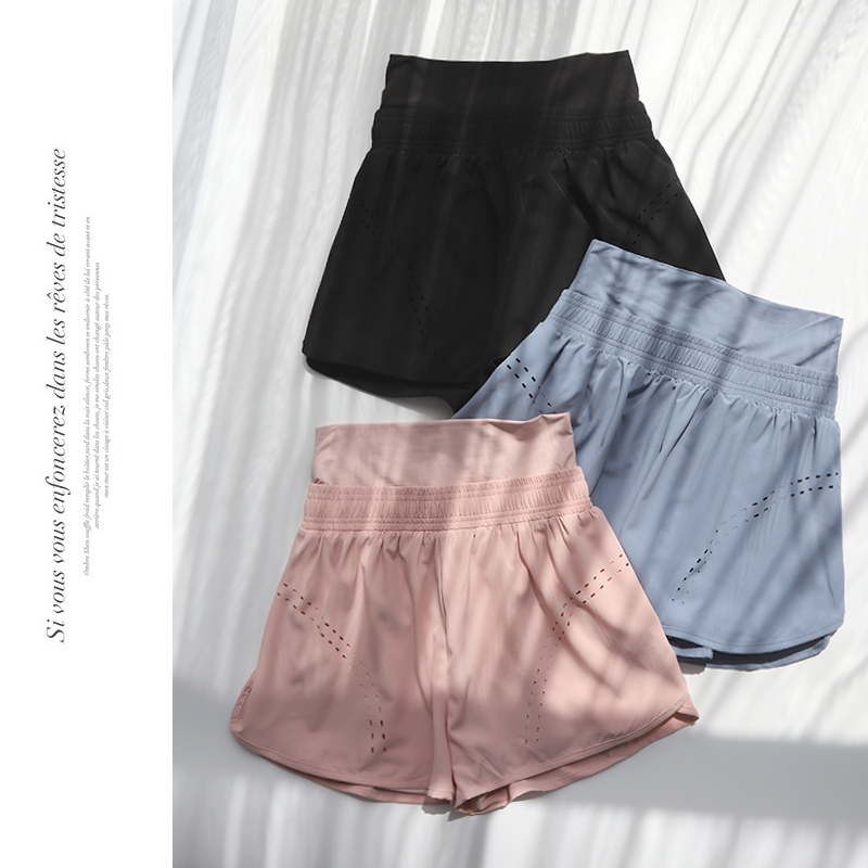 中高腰特大码健身房宽松运动短裤