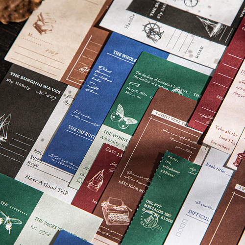 手账便签本经典复古蚂蚁线留言纸