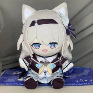 崩星之穹坏游戏周边铁道流萤棉花娃娃坐姿抱枕同人礼物25cm送女生