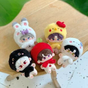 新款包邮恋与深空10cm棉花娃娃帽子祁煜黎深沈星回秦彻夏以昼头套