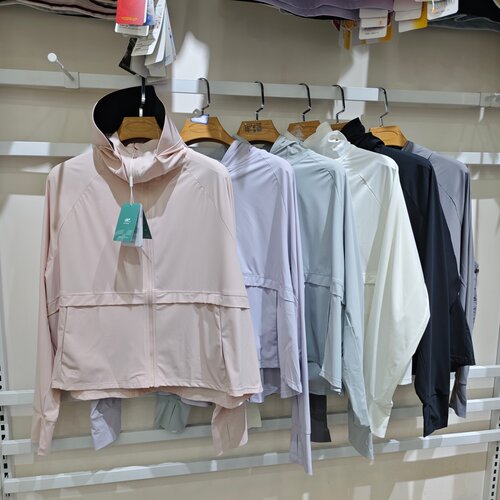 枯叶蝶防晒衣1055宽松版斗篷畅行防晒衣女冰感黑胶帽檐防晒服