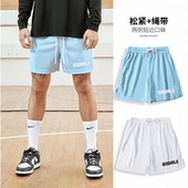 男训练速干透气吸汗宽松休闲运动裤 篮球短裤 健身网眼潮 四分裤 美式