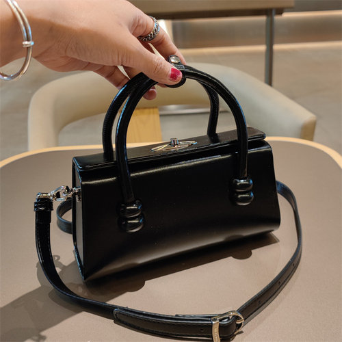 轻奢洋气简约气质盒子手提小方包