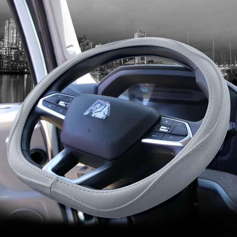 统帅pro专用D型方向盘套真皮