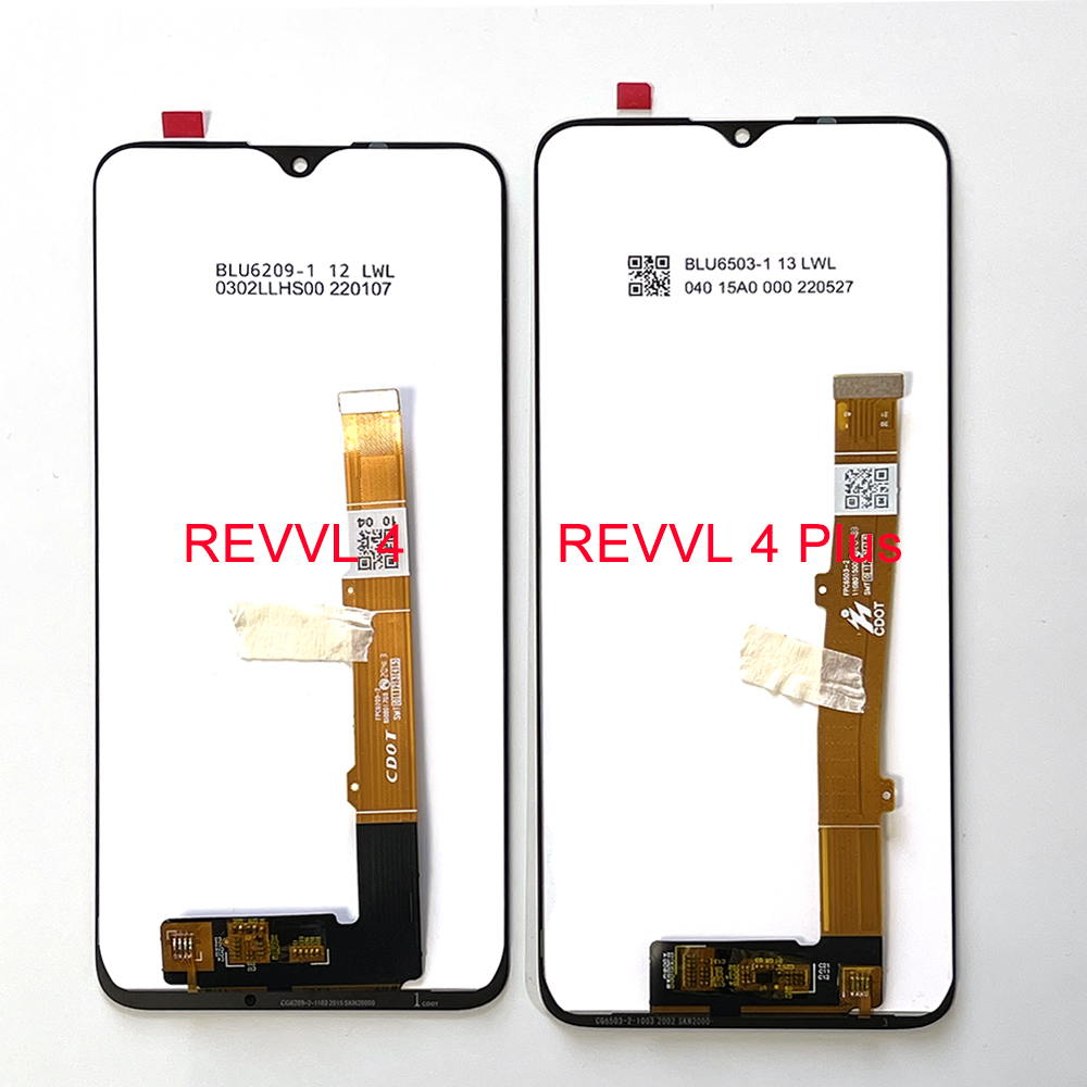 适用T-MOBLIE REVVL 4 V 4G Plus+5G/6/6/6X Pro 屏幕总成带框
