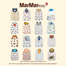 MARMAR KIDS A类棉纱婴幼儿隔汗垫背巾双层吸汗幼儿园宝宝汗巾