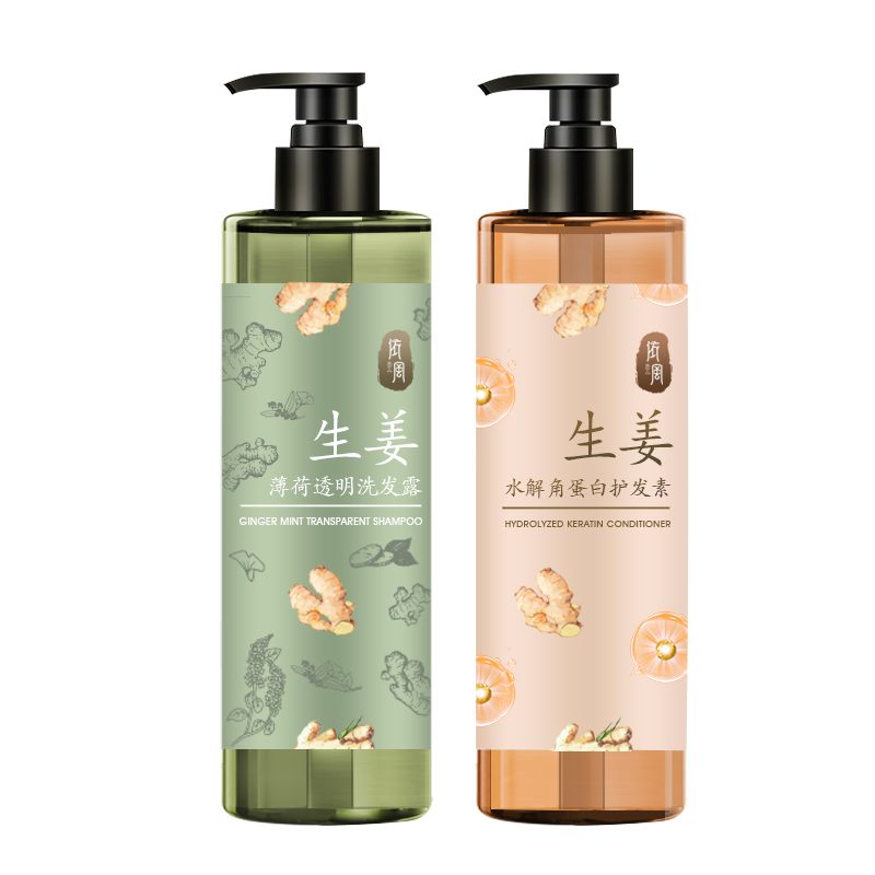 依风生姜洗发水控油蓬松舒缓