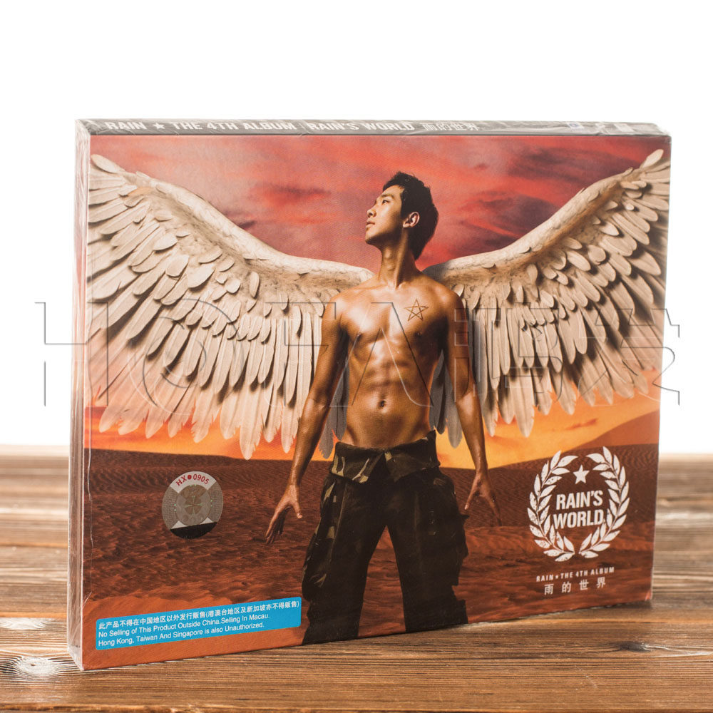 正版现货 郑智薰Rain 雨的世界(CD)Rain's world 第4张的韩文专辑