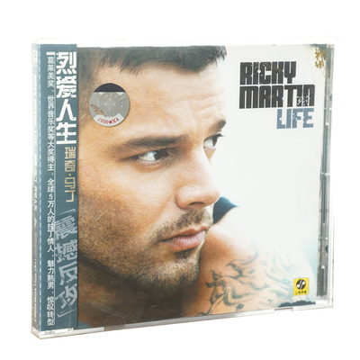 正版 RICKY MARTIN LIFE 瑞奇.马丁 烈爱人生 CD唱片 新索音乐