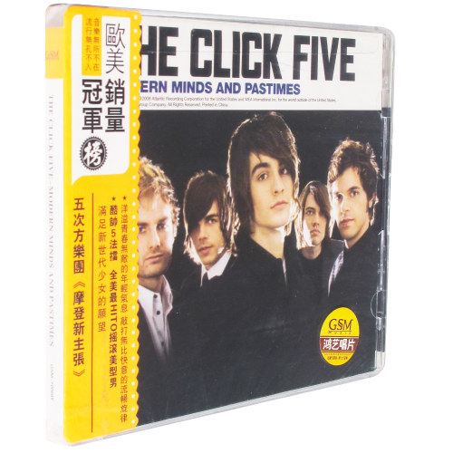 正版特惠 五次方乐团：摩登新主张(CD)The Click Five专辑碟片
