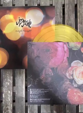 正版 Joyside《Maybe Tonight》LP彩胶唱片 2024再版透明黄色盘面