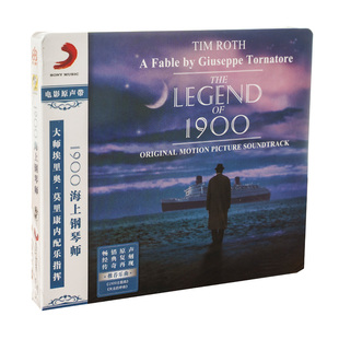 原声碟CD唱片埃里奥莫里康内 1900海上钢琴师 正版 现货电影原声带