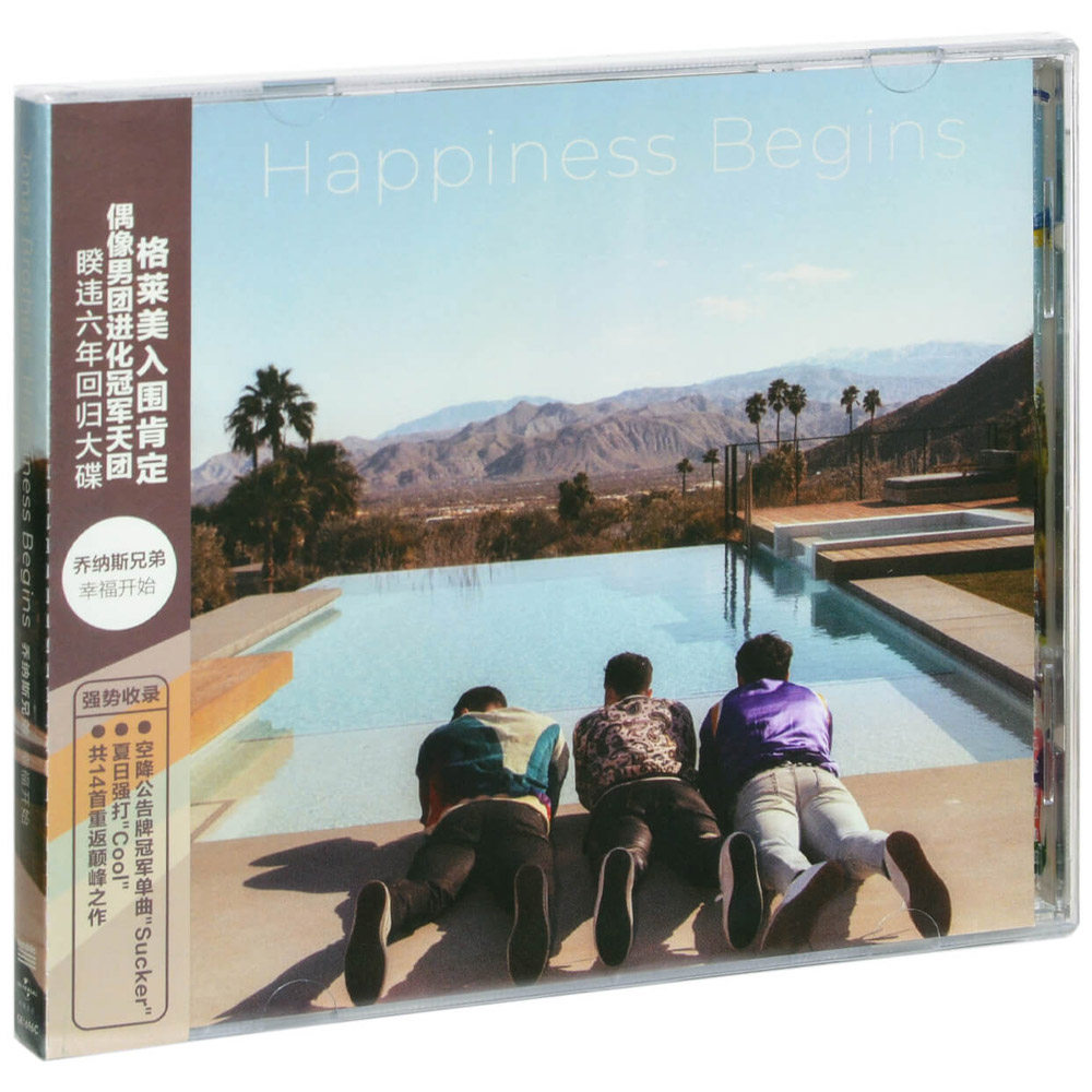 正版 乔纳斯兄弟 幸福开始 jonas brothers  cd唱片