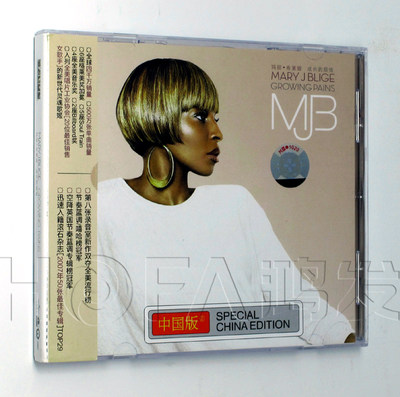 正版 Mary J Blige 玛丽布莱姬 Growing Pains 成长的烦恼 CD碟片