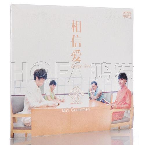 星外星正版 Mini Gentlemen & Honey Girls：相信爱 CD唱片 特惠