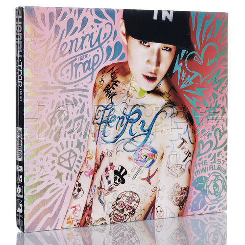 正版 刘宪华 亨利 Henry：1st Mini Album TRAP 困牢 CD+写真歌词