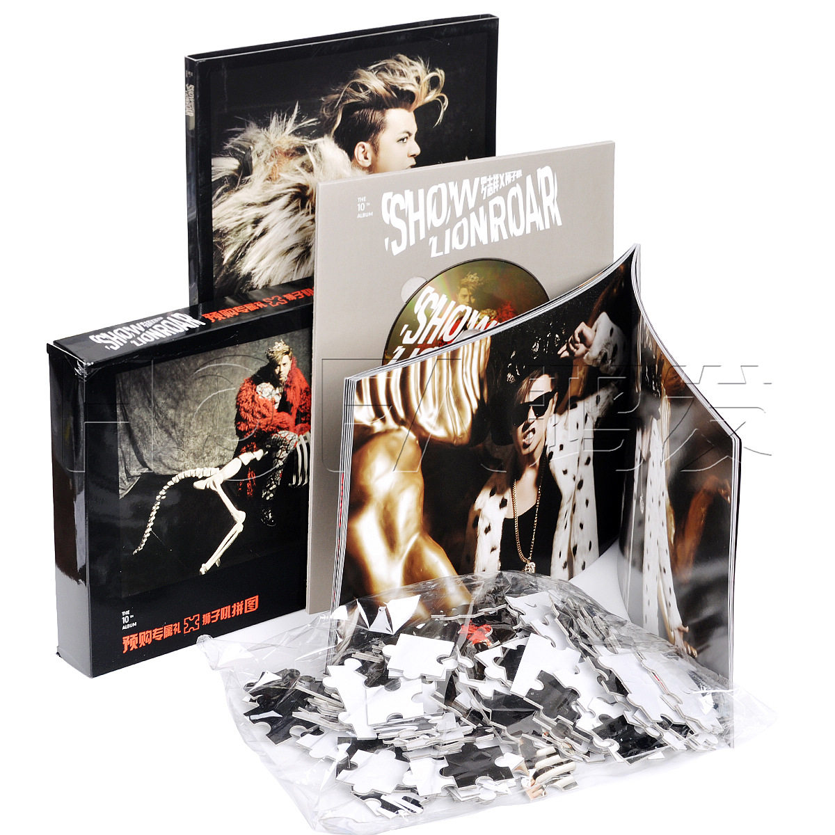 【预购版】2013新专辑 罗志祥:狮子吼 cd 写真 狮子吼拼图