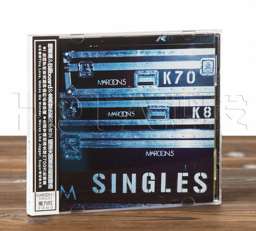 正版现货 Maroon 5 Singles 魔力红:单曲精选 CD