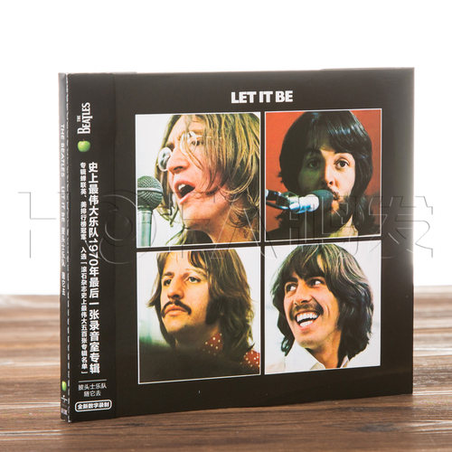 正版专辑 披头士乐队 随它去 The Beatles Let It Be CD唱片