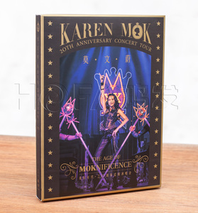 正版现货 莫文蔚:莫后年代 20周年巡回演唱会(2DVD)盒装