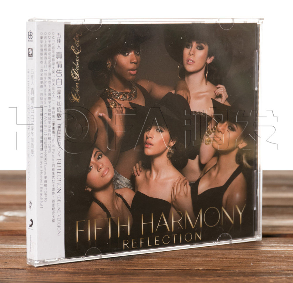 正版现货 五佳人fifth harmony: 真情告白 豪华版(cd)