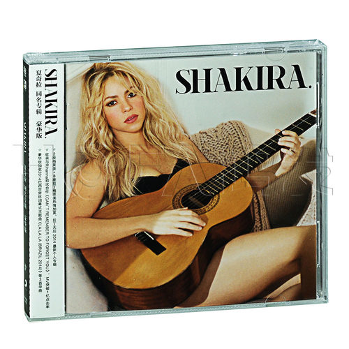 星外星现货 夏奇拉Shakira:同名专辑 豪华版(CD+珠光年历小海报)