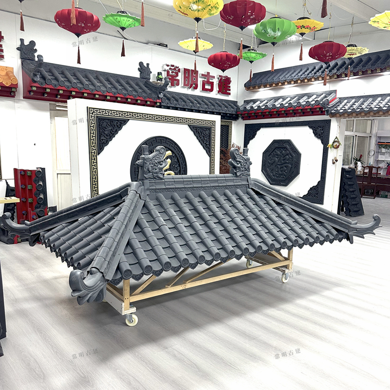 直播间套餐四面坡门头瓦