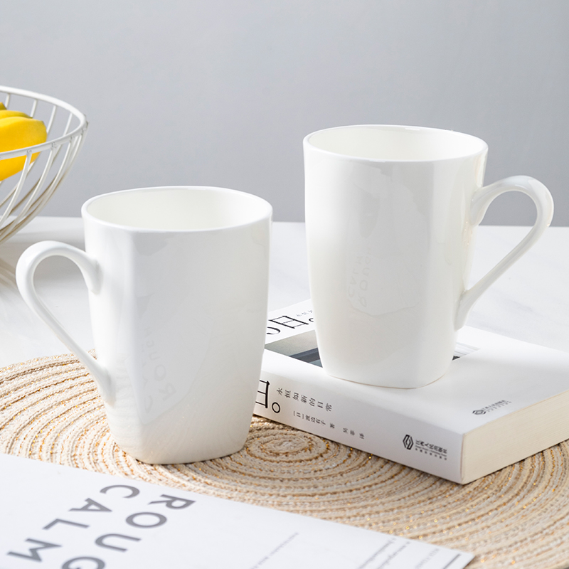 尚韵简约高温烧制骨瓷北欧茶杯