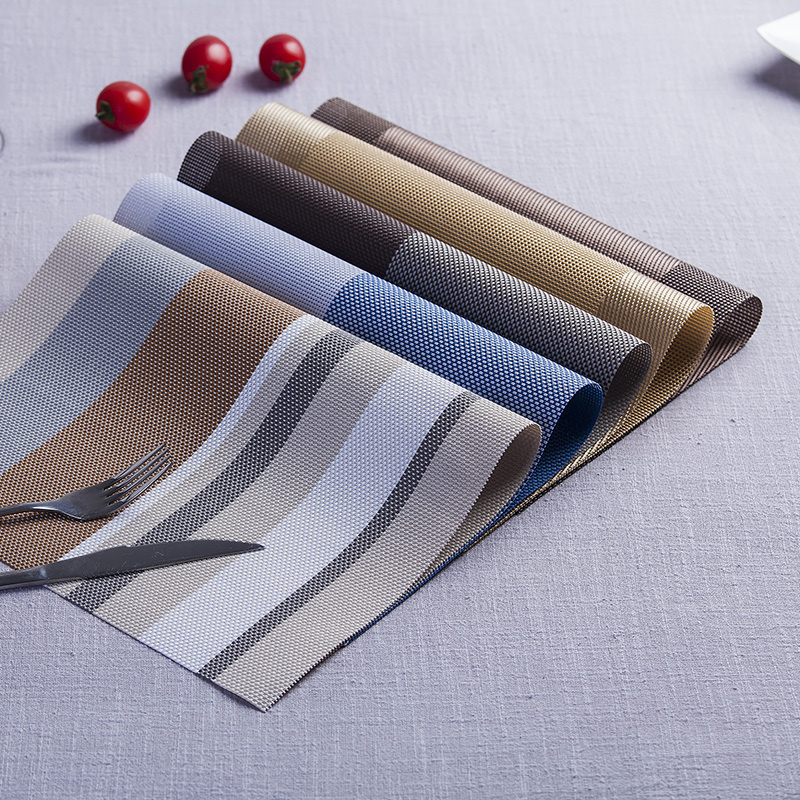 pvc欧式防滑多款西餐垫