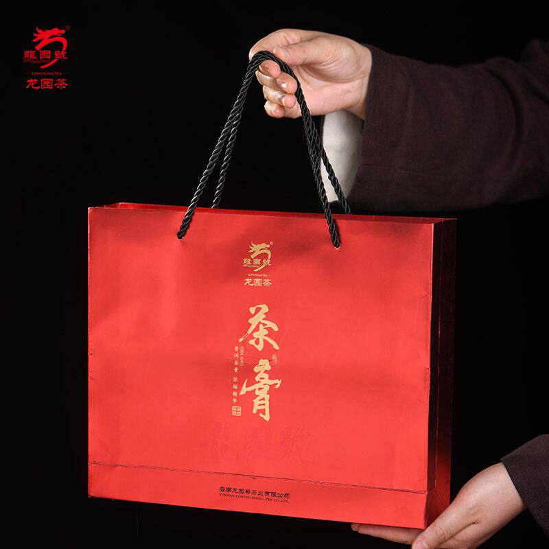 龙园号云南普洱茶龙字茶膏熟茶礼盒装茶叶 100g 速溶茶膏