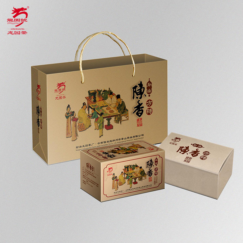 龙园号普洱茶熟茶陈香400g小沱茶