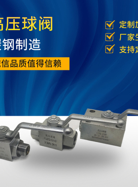 液压高压球阀YJZQ-J10N J15N J20N J25N J32N J8N YJZQ-J10B J10W