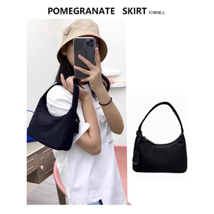 轻奢POMEGRANATE腋下包2025真皮牛皮腋下包欧美手提单肩包包女