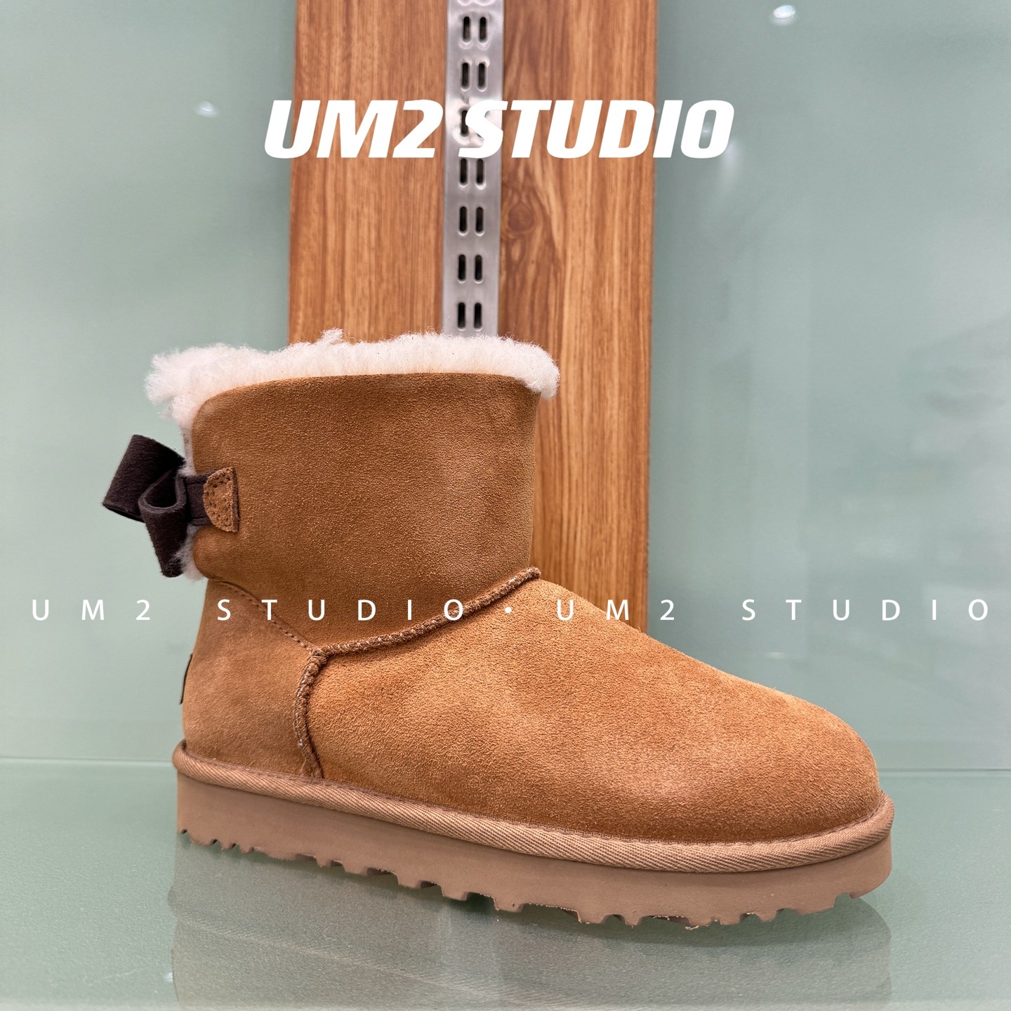 经典减龄款~贝莉蝴蝶结雪地靴