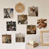 饰贴画拍照道具墙面装 墙贴房间卧室背景墙装 饰卡片 软装 ins风法式