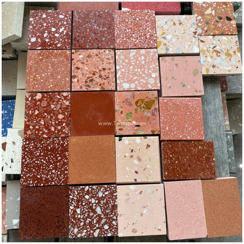 TERRAZZO无机水磨石材料墙面地面砖通体大颗粒预制大板厂家定制 - 封面