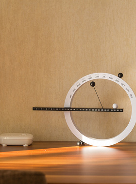 跨境新款二代创意日历挂历台历手动万年历摆件创意礼品家居简约