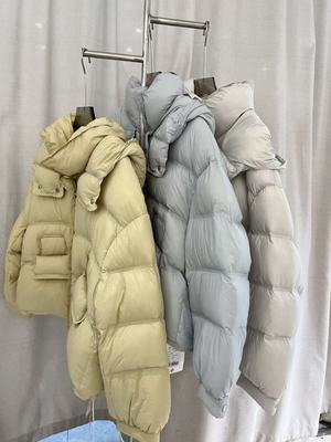 NOHASHTAG 2025新款时尚百搭连帽宽松纯色柔软舒适长袖羽绒服