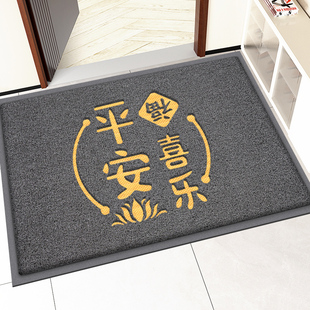 入户门地垫进门耐脏脚垫家用门外大门口防滑丝圈玄关门垫入门地毯