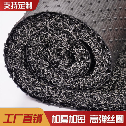 进门巨厚25mm丝圈钉底地垫可裁剪防滑耐磨蹭脚垫入户门垫玄关地毯