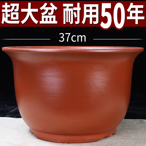 宜兴紫砂兰花盆陶盆花瓶绿萝多肉种菜清仓特价特大号盆景盆陶瓷